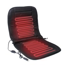 오토가드 차량용 메모리폼 쿠션 온열/열선 시트 커버 12V KC인증 2단온도조절 겨울 매트 화물차 차박, 앞좌석