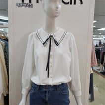 무자크 무자크 DP01 리본 블라우스 Mm2wbl25 (8078607)
