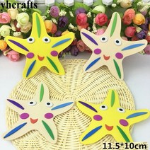 온장고 음료온장고1가방/몫 거품 네 잎 클로버 스티커 유치원 공예 포켓 아이 방 장식, 11 4PCS 10X11.5cm
