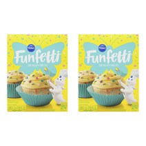 필스버리 펀페티 캔디 비츠 케이크 믹스 스프링, 2개, 432g