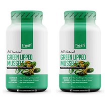 Fresh Nutrition Green Lipped Mussels 그린 립드 머슬 뉴질랜드 90정 2개