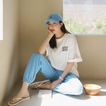 핑크시슬리 여성용 SET디즈니프렌즈 반팔 트레이닝세트