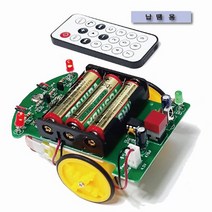 전자과학실험 무선조종 적외선 제어 자동차 만들기 DIY 키트 납땜