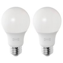 이케아 솔헤타 LED 전구 E26 806 루멘 밝기조절구형 오팔 화이트 904.986.46, 1개, 기본