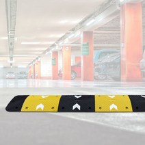 신도 조립식 고무 과속 방지턱 차량방지턱 400, 노랑블럭 1개, 1개