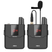 앱코 WMP1 UHF 무선 송신기 + 수신기 마이크 세트, 송신기(WMP1R) + 수신기(WMP1T), 4세트