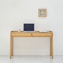 모디쉬갤러리 오랑 고무나무 원목 컴퓨터 책상 1250, 월넛