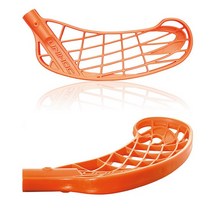 플로어볼 스틱 블레이드 Unihoc EVO3 Hook BLADE(교체용), 그린-왼손(오른쪽방향)