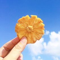 감성먹거리 퀸파인애플 100g 심지채 말린 건파인애플 건조 파인애플, 1개