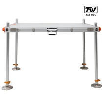 낚시 좌대 발판 민물 낚시좌대 받침 중층 내림 접이식 휴대용, 1100 x 900 좌대