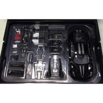 Octave Shop 정품 오리지널 페라리 F430 조립 버전 자동차 모델, 진한파란색회색