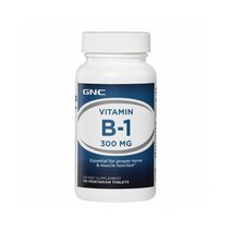 지엔씨 GNC 비타민 B1 300mg 100식물성타블렛, 100개, 1개
