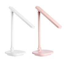 PG 충전식 LED 탁상용스탠드 3컬러 LED 스탠드 탁상등 시력보호, 1개, 화이트
