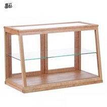 베이커리쇼케이스 원목장 디저트쇼케이스 단단한 나무 상업 투명 디스플레이 캐비닛 캐비넷 유리 디저트 쿠키 케이크 포인트 샘플 홀, A
