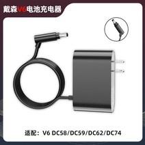 다이슨 진공 청소기 액세서리 충전 헤드 v6v7v8v10v11 배터리 어댑터 V12 충전기에 적합, 7. V6 DC58/59/62/74 충전기 [원본 품질