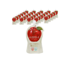 산지애 사과하나 원액주스, 120ml, 60개