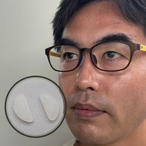 붙이는 실리콘 안경코받침 에어 코패드 투명 10P 콧대 흘러내림방지, 벤타샵상품선택, 상세페이지 참조