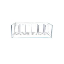 열대어 칸막이 어항 수족관 3분할 2분할 베타수조, 4 실린더 세트 + 세람사이트 2000g