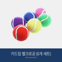 벨크로공 6개세트 뉴스포츠 실내 학교체육 우슈 태권