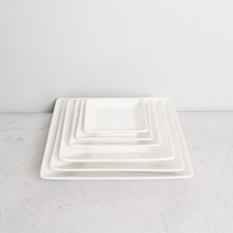 CRAART 크레아트 호텔웨어 정사각 접시 6size, 1호