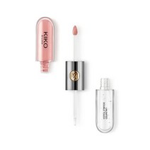 키코 Kiko Milano - 무제한 더블 터치 108 리퀴드 립스틱 2단계 적용으로 밝은 마무리. 12시간 지속*. 무전달 베이스 컬러., Soft Rose