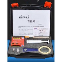 접착력 시험기 타일 점도 시험기 강도 인발 콘크리트, 알루미늄 케이스 1-2mm+3mm 칼날 포함