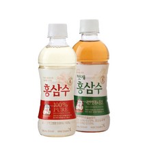 홍삼수 헛개홍삼수 340mlX40펫 각20펫-6년근홍삼음료
