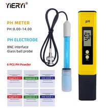 PH측정기 수분 산소 농도 물 품질 탐지기 TDS 수영장 물고기 탱크에 대 한 2 개 EC 미터, 04 TPH01623D