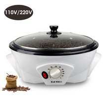 커피볶는기계 가정용 원두볶는기계 원두 로스팅기 110V 220V 다기능 커피 로스터 콩 로스팅 기계 800g 전, 04 110V US plug