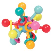 맨하탄토이 소근육 촉감놀이 치발기 10cm, 혼합색상