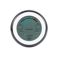 디지털 온도계 습도계 °C/°F 온도 습도 측정기 최대 최소값 트렌드 디스플레이, 푸른