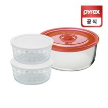 파이렉스 코렐 원형 저장용기 하트 950ml 화이트 이지씰 3050ml, 단품