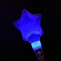 파티해 LED 큐티 별봉, 블루