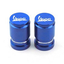 Vespa Piaggio GTS GTV LX 60 125 250 300 PX 200 GTS300 Primavera Sprint 150 Et2 오토바이 휠 타이어 밸, 03 Blue