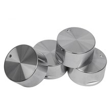 가스레인지 부품 4pcs 고품질 합금 소재 로터리 스위치 라운드 노브 스토브 버너 오븐, 01 4 pcs