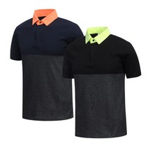 남성 골프웨어 골프티 차이나 카라티 반팔티 HTST034