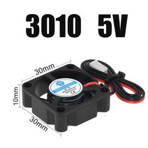 3D 프린터용 냉각팬 원심 송풍기 브러시리스 2 선 냉각 팬 3010 4010 5015 5010 DC 12V 24V, 10.1PCS - 3010 5V