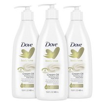 Dove Body Love 바디 로션 건조한 피부 재발 복원 케어 매우 건조한 피부 개선 382.7g(13.5온스) 3개입