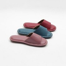 [슈슈] 가죽 소음방지 거실 쿠션 민자 슬리퍼 실내화, 레드／250_FREE