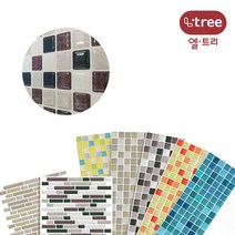 타일 베란다 bb2631 DIY 선물 도매 현관타일 사무실 바닥셀프시공 데코타일 주방, 그레이믹스_스퀘어타일시트