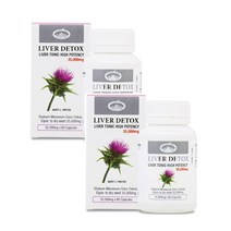 Natures To pLIVER DETOX 네이쳐스탑 호주 리버 디톡스 밀크씨슬 35000mg 60정 2팩, 2개