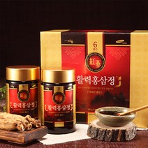6년근활력홍삼정250gx2병 고려인삼, 1박스, 2병