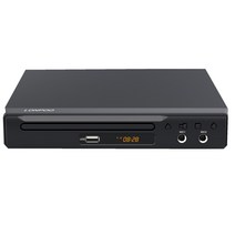 cd리더기 dvd플레이어 휴대용 호환 LONPOO 미니 B RCA D 지역 다양한 OSD 언어 지원 DI X RW LED 디스플레이 HDMI, 01 black 2
