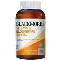 Blackmores Vit C+Elderberry Gummies 블랙모어스 비타민 C+엘더베리 삼부커스 구미 120정