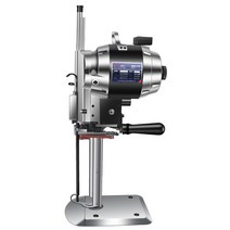 공업용 고속 원단 재단기 가죽 절단 커팅 미싱기 기계, 10인치 클래식 1100W 커팅 1~21cm