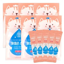 캣츠모리 고양이 물좋은 스틱 간식 10g x 5p, 연어 x 6개