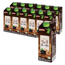 삼육두유 검은콩 호두와 아몬드, 12개, 950ml