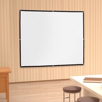 회사 강의실 발표 빔프로젝트 스크린 4:3 야외 PPT