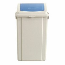 국민휴지통 창신 50liter 푸쉬형 440x310x715mm, 단품