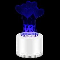 3D 모기퇴치등 usb광촉매 모기퇴치기 무음자조명 가정용 모기잡기 회사 경품, 풍선 (모기 킬러)